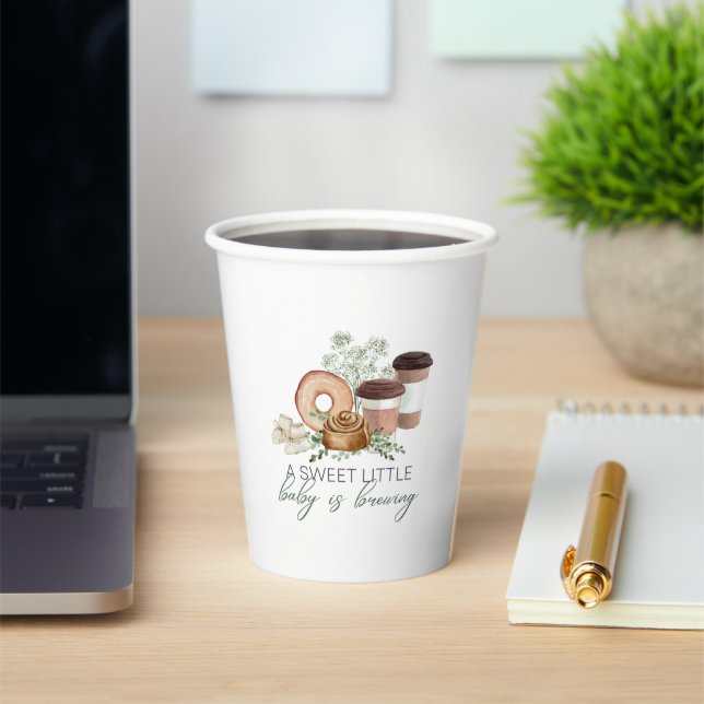 Baby is Brewing - Breakfast - Green Pappbecher (InSitu)