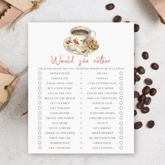 Baby is brewing coffee Would she rather (Von Creator hochgeladen)