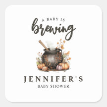 Baby Is Brewing Halloween-Baby-Party