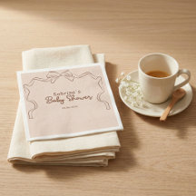 Baby ist am Brauen Handgezeichnete Kaffee-Baby-Par