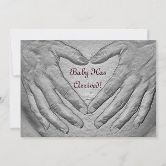 Baby ist angekommen karte