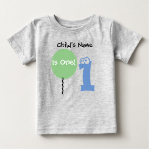 Baby ist eins 1, 1. Geburtstag, T - Shirt