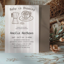 Baby ist im Anflug - Whimsical Baby Shower