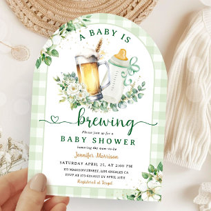 Baby ist in Arbeit Baby-Party geschlechtsneutraler Einladung