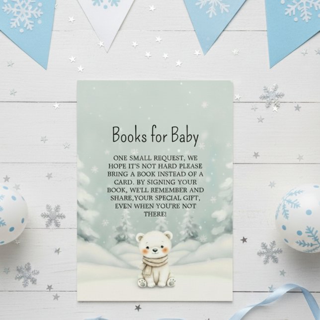 Baby It Cold Outside Polar Bear Books for Baby Begleitkarte (Von Creator hochgeladen)