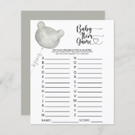 Baby Item Game. Baby Shower Game