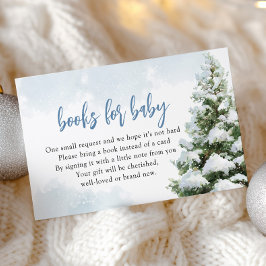 Baby It's Cold Outside Baby Shower Books for Baby Begleitkarte