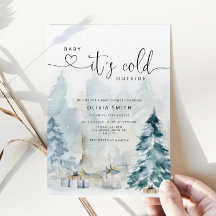 Baby its cold outside baby shower