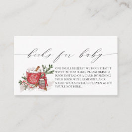 Baby It's Cold Outside Baby Shower Enclosure Card Begleitkarte