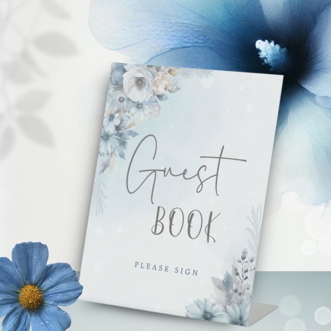 Baby It's Cold Outside Baby Shower Guest Book Sign Sockelschild (Von Creator hochgeladen)