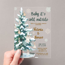 Baby It's Cold Outside Babyparty