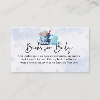 Baby It's Cold Outside Bücher für Baby Winter Begleitkarte