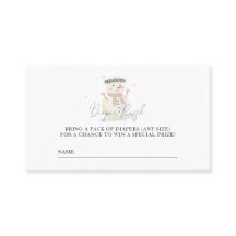 Baby It's Cold Outside Duwer Diaper Raffle Ticket