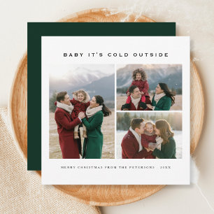 Baby It's Cold Outside Family 3 Foto Weihnachten