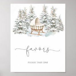 Baby It's Cold Outside favors Poster