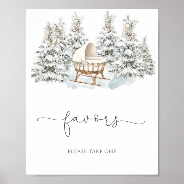 Baby It's Cold Outside Geschenke Poster (Vorne)