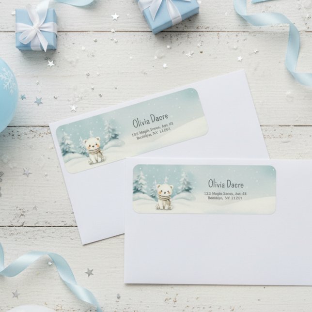 Baby, It's Cold Outside return address labels (Von Creator hochgeladen)