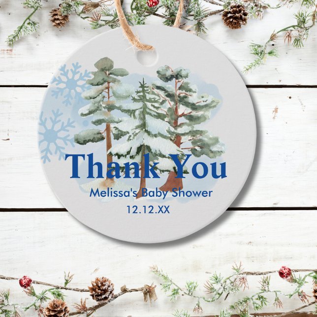 Baby its cold outside snowflake winter geschenkanhänger (Von Creator hochgeladen)