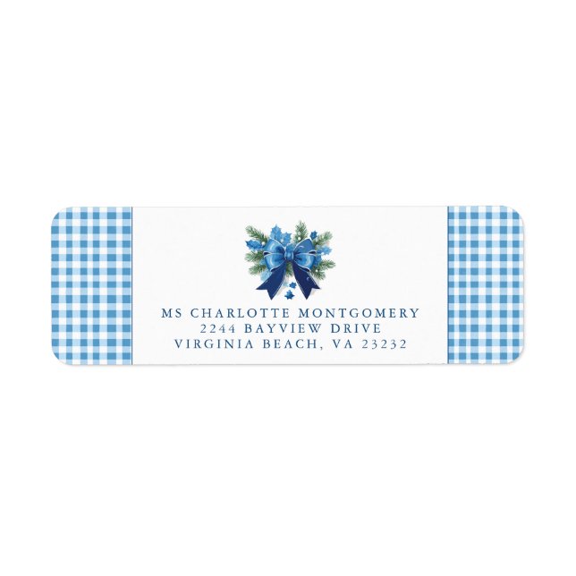 Baby It's Cold Outside Winter Baby Shower Adresse (Vorne)