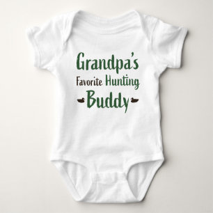 Baby-Jagd nach Opa Jersey Bodysuit Shirt