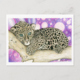 Baby Jaguar Postkarte