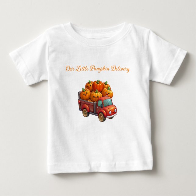 Baby Jersey - Autumn Baby Shower Jersey Baby T-shirt (Vorderseite)