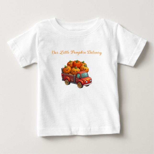Baby Jersey - Autumn Baby Shower Jersey T-shirt (Vorderseite)