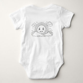 Baby-Jersey-Bodyanzug Baby Strampler
