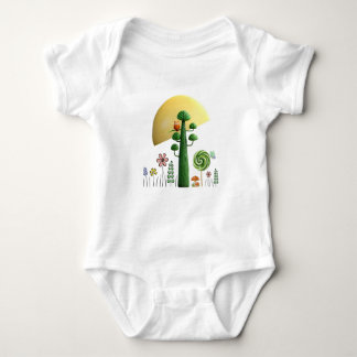 Baby-Jersey-Bodyanzug Baby Strampler