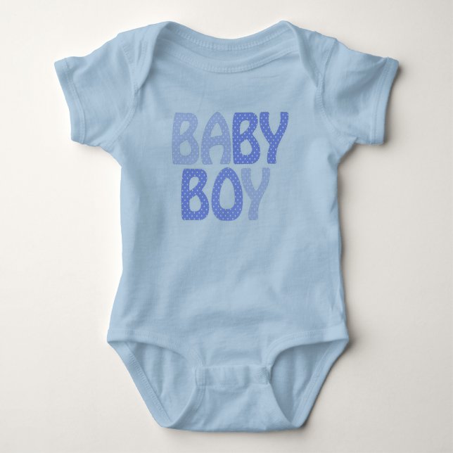 Baby Jersey Bodysuit/Baby Boy Strampler (Vorderseite)