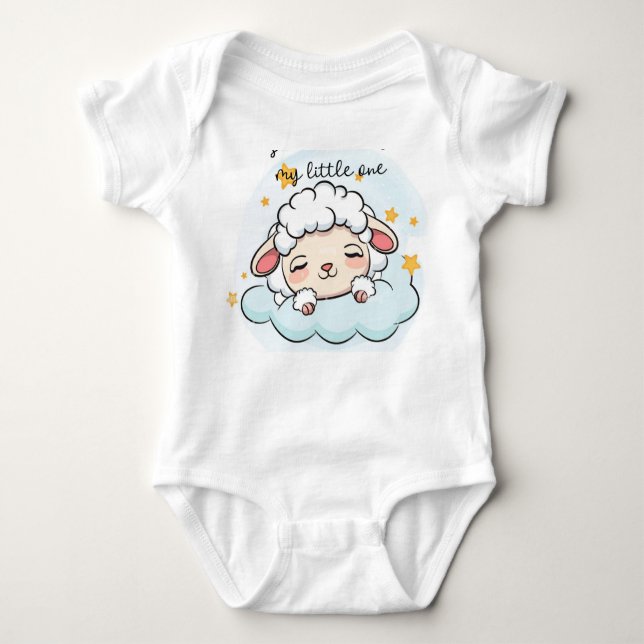Baby Jersey Bodysuit Baby Strampler (Vorderseite)