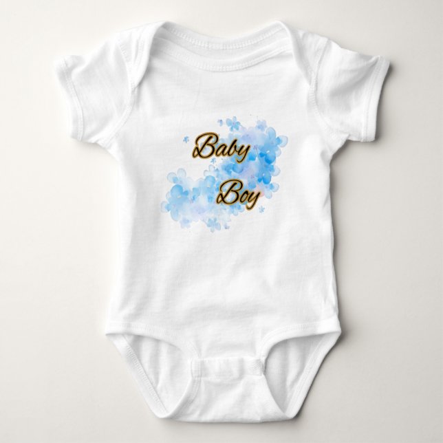 Baby Jersey Bodysuit Baby Strampler (Vorderseite)