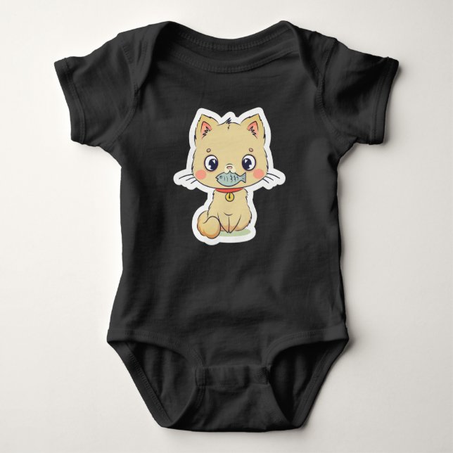 Baby Jersey Bodysuit Baby Strampler (Vorderseite)
