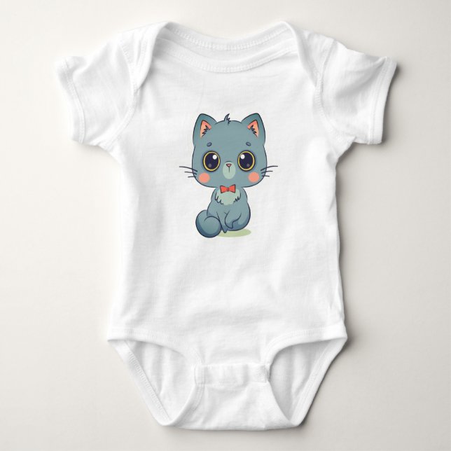 Baby Jersey Bodysuit Baby Strampler (Vorderseite)