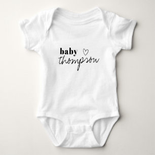 Baby-Jersey-Bodysuit Baby Strampler