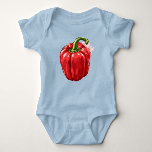 Baby Jersey Bodysuit Baby Strampler (Vorderseite)