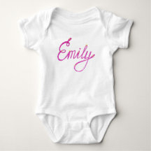 Baby Jersey Bodysuit Emily