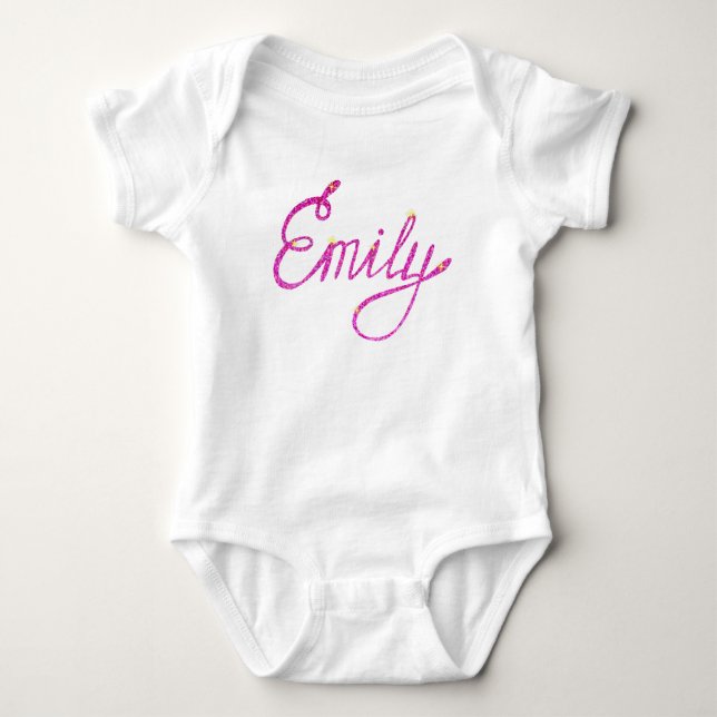 Baby Jersey Bodysuit Emily Strampler (Vorderseite)