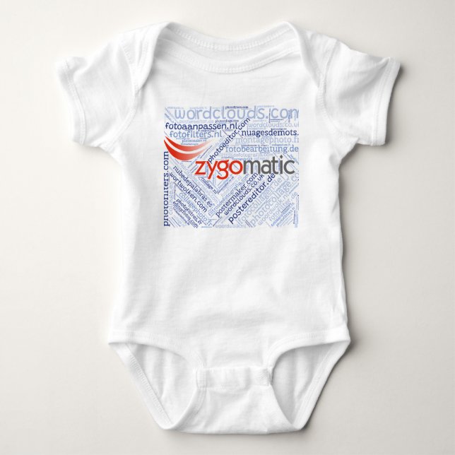 Baby Jersey Bodysuit (landscape) Strampler (Vorderseite)