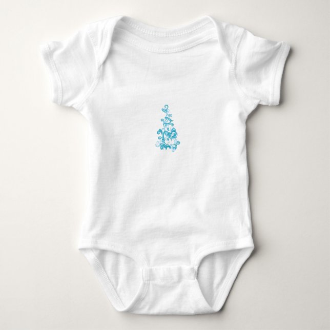 Baby Jersey Bodysuit-Probe Baby Strampler (Vorderseite)