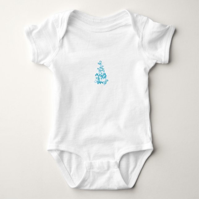 Baby Jersey Bodysuit-Probe Strampler (Vorderseite)