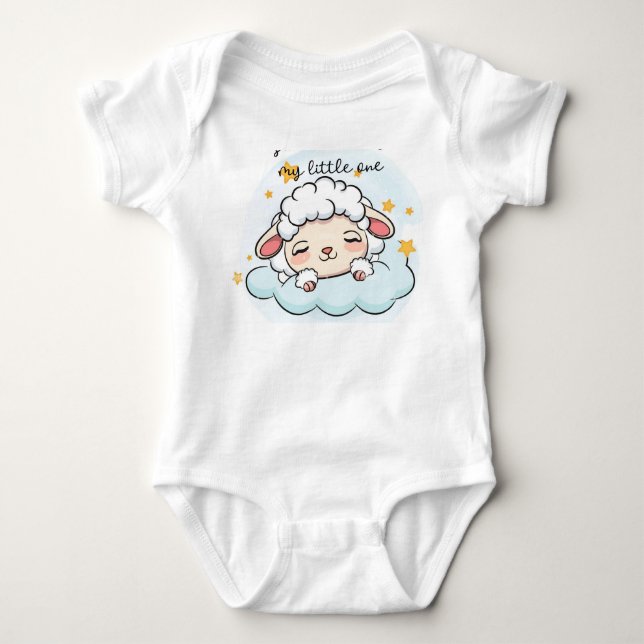 Baby Jersey Bodysuit Strampler (Vorderseite)