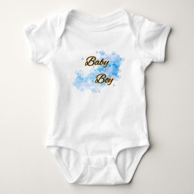 Baby Jersey Bodysuit Strampler (Vorderseite)