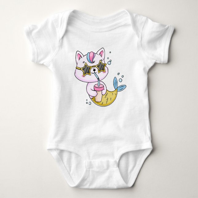 Baby Jersey Bodysuit Strampler (Vorderseite)