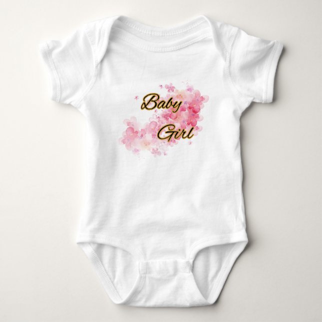 Baby Jersey Bodysuit Strampler (Vorderseite)