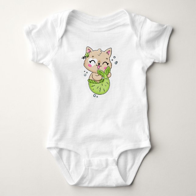 Baby Jersey Bodysuit Strampler (Vorderseite)