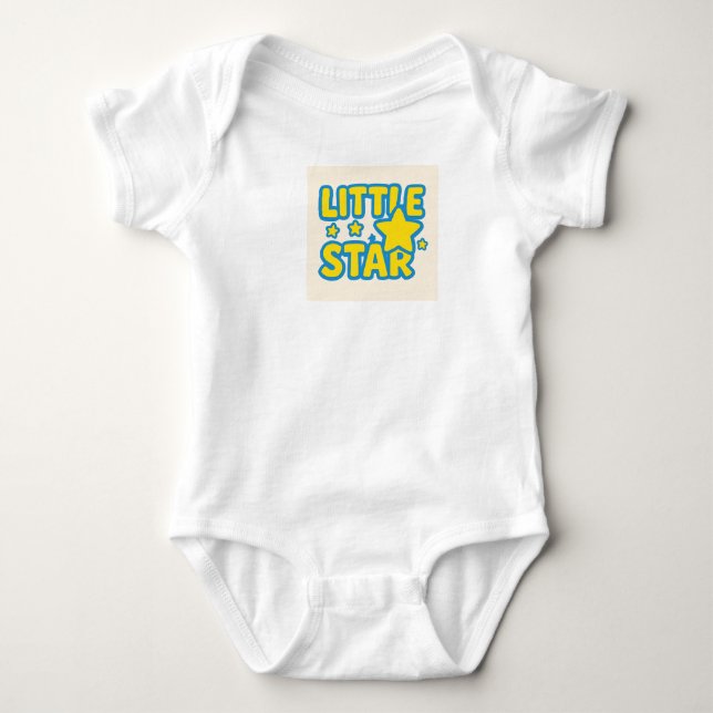 Baby Jersey Bodysuit Strampler (Vorderseite)