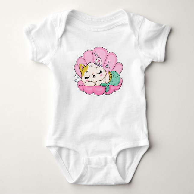 Baby Jersey Bodysuit Strampler (Vorderseite)