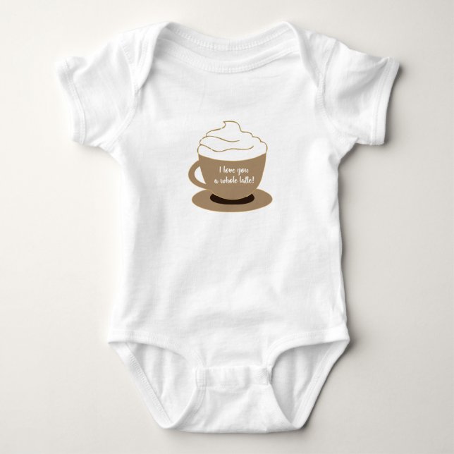 Baby Jersey Bodysuit Strampler (Vorderseite)