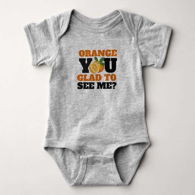 Baby Jersey Bodysuit Strampler (Vorderseite)